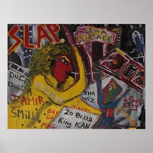 SLAPPA BLANDET MIX POSTER (Framsidan)