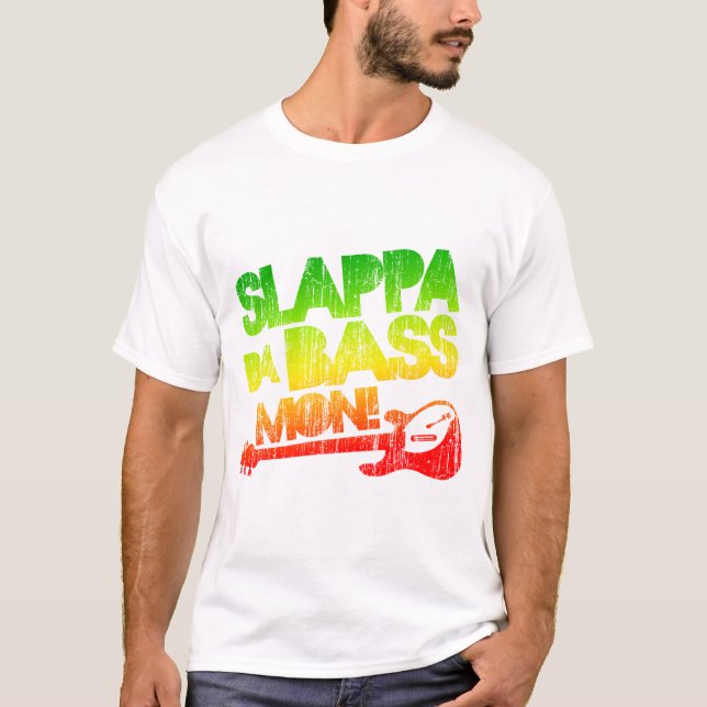 Slappa Da bas Måndag! T-shirt (Framsida)