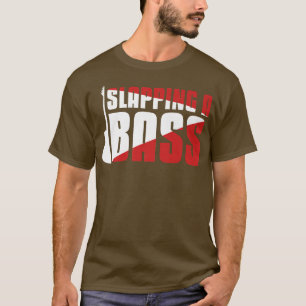 Slappa en BassMusic Bass Guitar Player Guitarist T Shirt