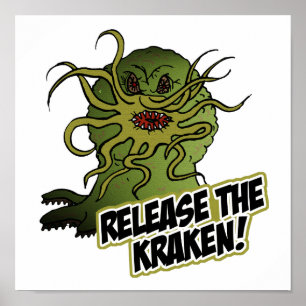 släppa kraken poster
