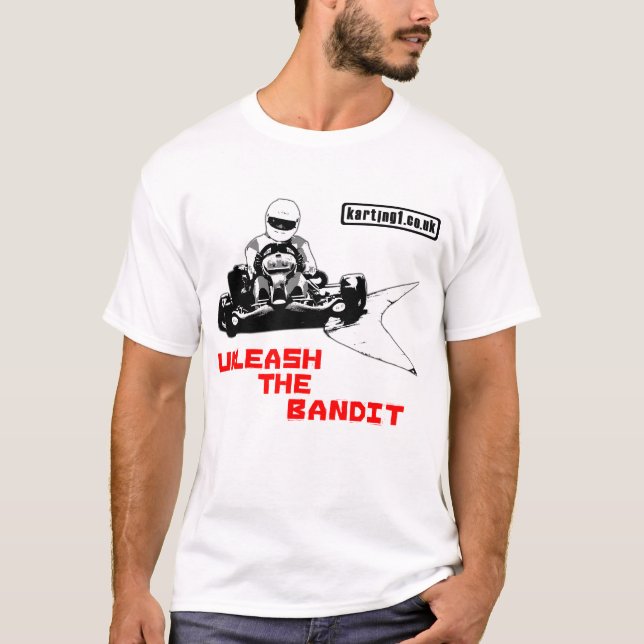 Släppa loss banditen tee shirt (Framsida)