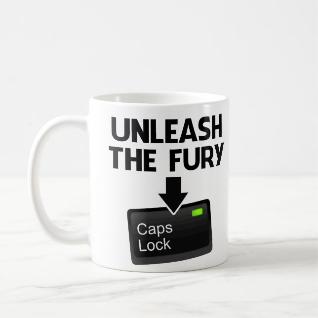 Släppa loss raserilocken låser kaffemugg (Vänster)