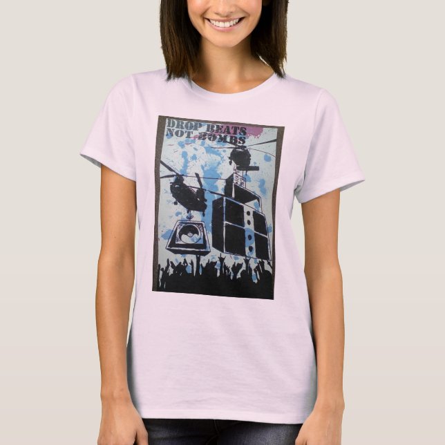 SläppBeatsInteBomber Tee Shirt (Framsida)