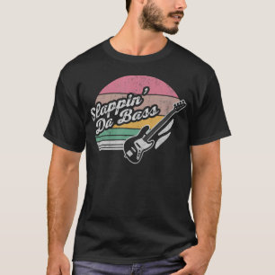 Slappin' Da Bass Vintage Basgitarr T Shirt