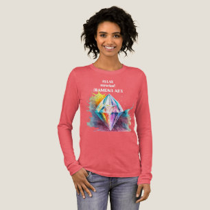Slappna av avslappnad diamantkonst t shirt
