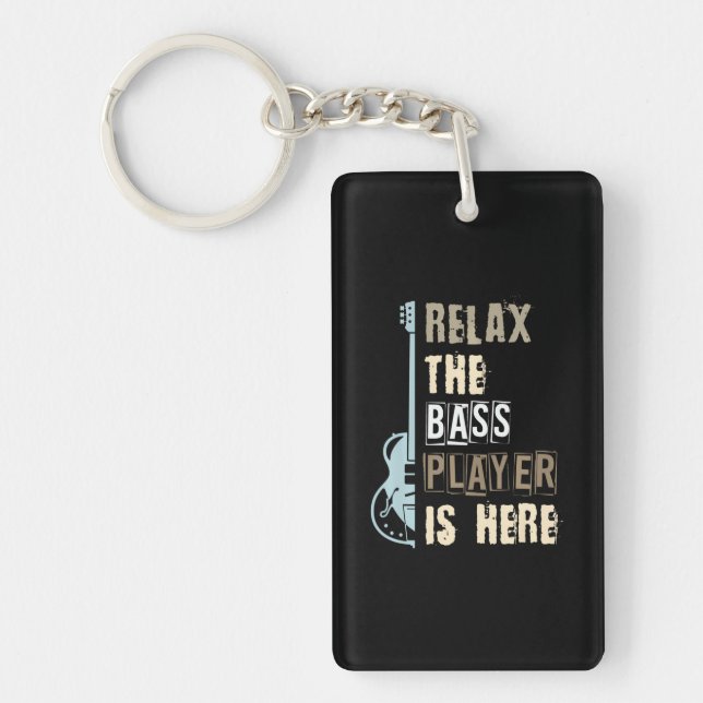 Slappna av, Bass Player är här Bass Guitar. (Framsidan)