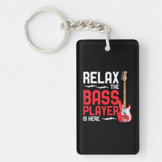 Slappna av Bass Player är här Bass Guitar