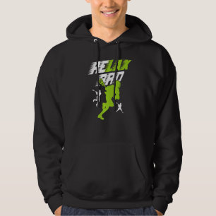 Slappna av Bro Lacrosse Sport Team Game Highschool Hoodie
