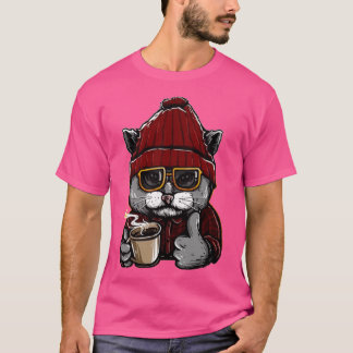 Slappna av Cat T Shirt