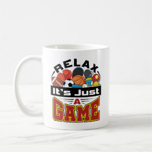 Slappna av. Det är bara en Game PE Lacheragenamma Kaffemugg