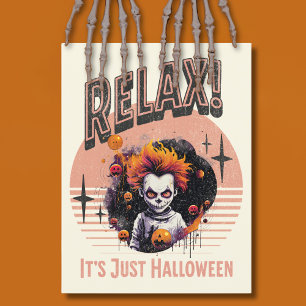 Slappna av! Det är bara Halloween Helg Vykort