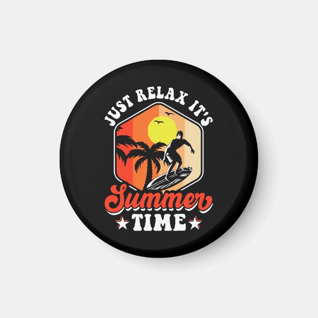 Slappna Av Det Är Sommar Magnet (Framsidan)