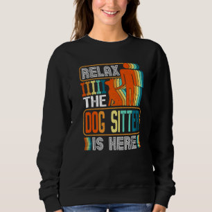 Slappna av Hund är här Dog Walker Manar Women T Shirt