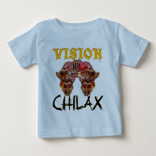 Slappna av i Afrikas underbara vision av din desig T Shirt (Framsida)