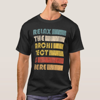Slappna av i arkitekturen för civil Ingenjör och a T Shirt