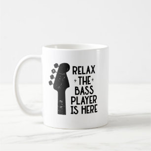 Slappna av i Bass Player är här på musiken Kaffemugg