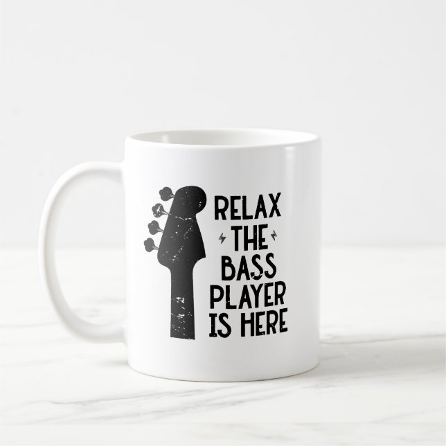 Slappna av i Bass Player är här på musiken Kaffemugg (Vänster)
