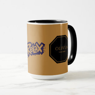 Slappna av i Combo Mugg med ditt namn och din befa