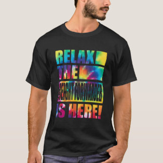 Slappna av i fraktföraren är här t shirt
