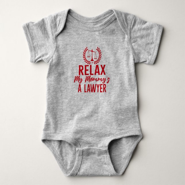 Slappna av i min Mamma, advokat T Shirt (Framsida)