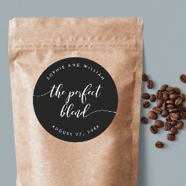 Slappna av i Perfekt Blend Anpassningsbar Färg Brö Runt Klistermärke