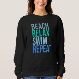 Slappna av i Simman Upprepa sommaruppehåll T Shirt