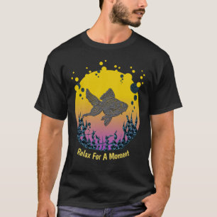 Slappna av i sinnet under havet t shirt