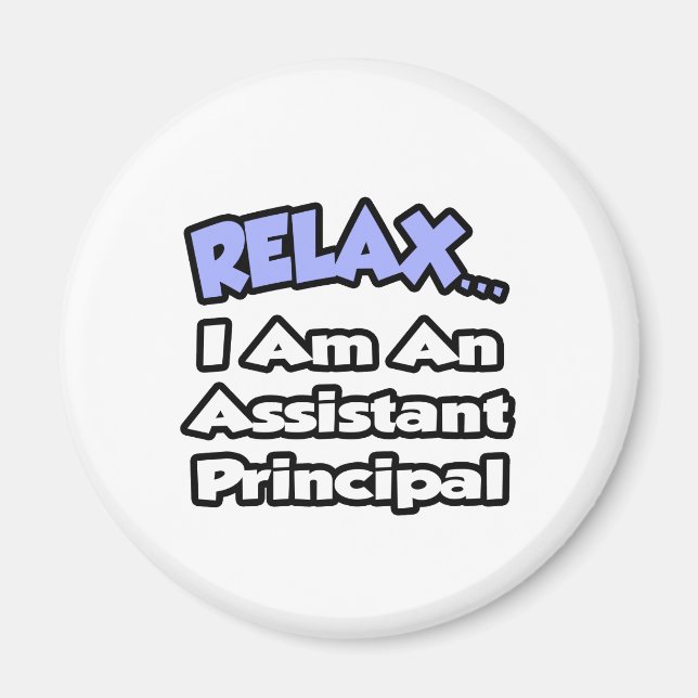 Slappna av... Jag är en assistent huvudman Magnet (Framsidan)