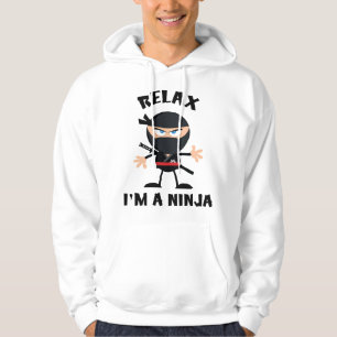 Slappna av, jag är en Ninja Hoodie