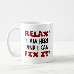 Slappna av! Jag är här Kaffemugg