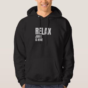 Slappna av Jamie är här Namn-Jamie-kostnad för pop Hoodie
