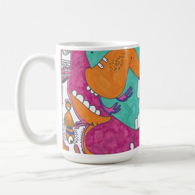 Slappna av kaffemugg (Vänster)