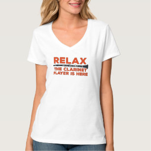 Slappna av, klarinettspelaren är här t shirt