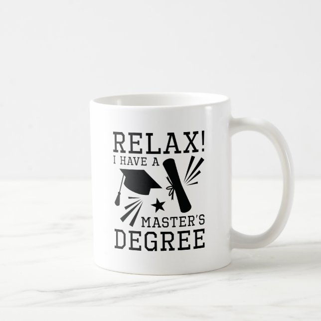 Slappna av Masterexamen Kaffemugg (Höger)