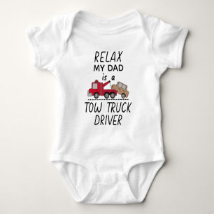 Slappna av min pappa är en bogserbilschaufför - Bo T Shirt