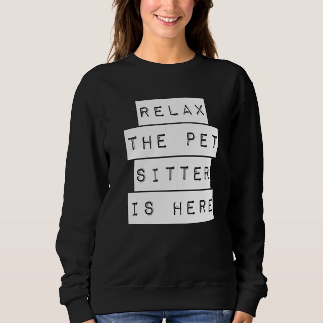 Slappna av när Pet-platsen är här T Shirt (Framsida)