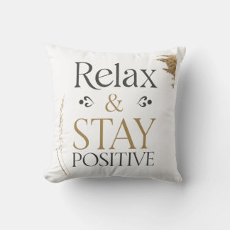 Slappna av och håll dig kvar i den positiva module kudde