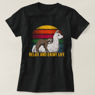 Slappna av och njut av livet T-Shirt