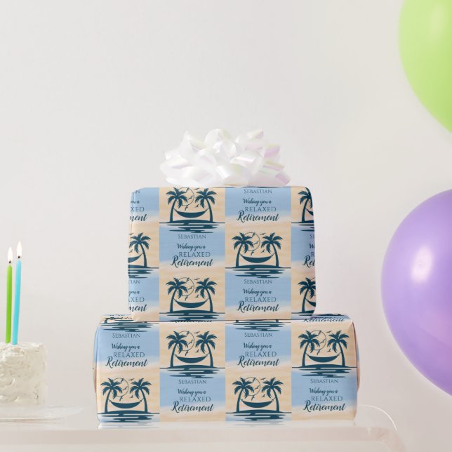 Slappna av Pension Beach Hammock Presentpapper (Festgåvor)