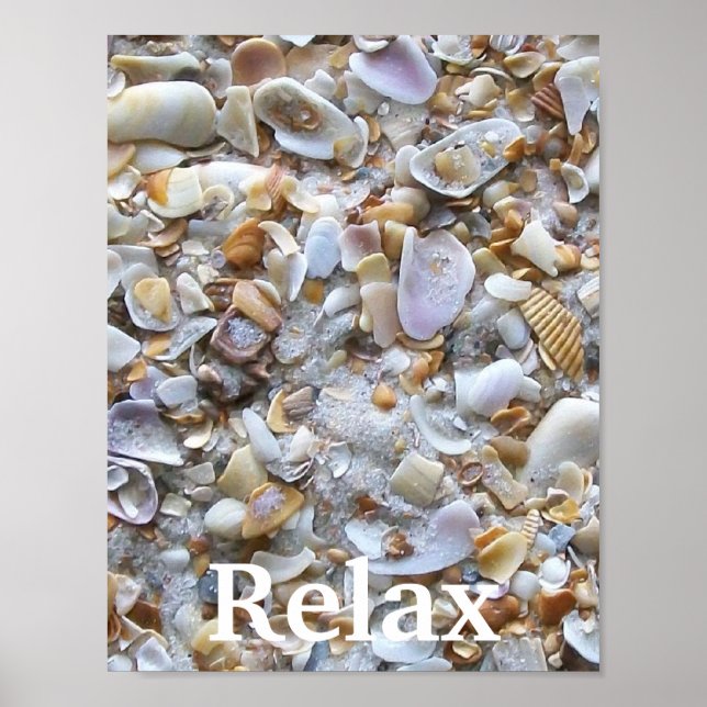Slappna av Poster av Ocean Sand (Framsidan)