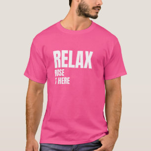 Slappna av Ro är här Populära Bird Namn Ro Costum T Shirt