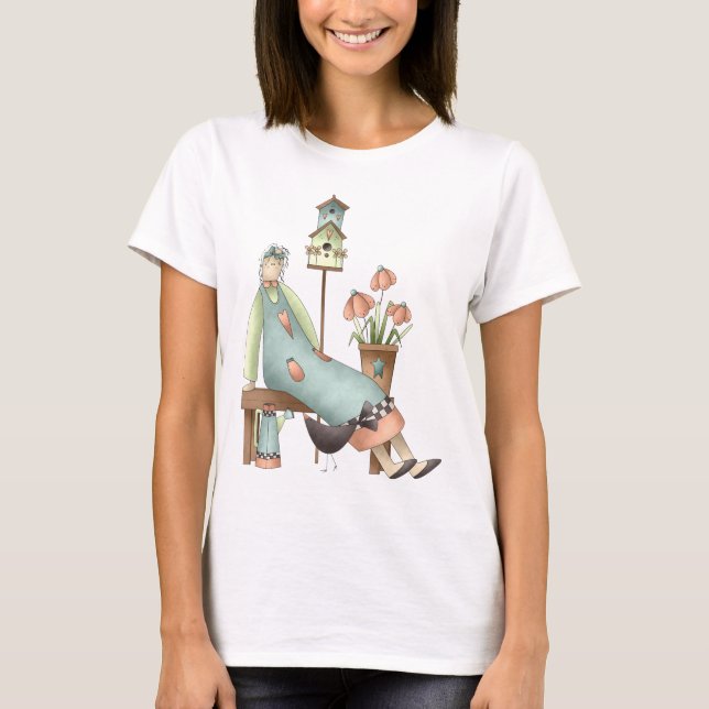 Slappna av Shirt Tee Shirt (Framsida)
