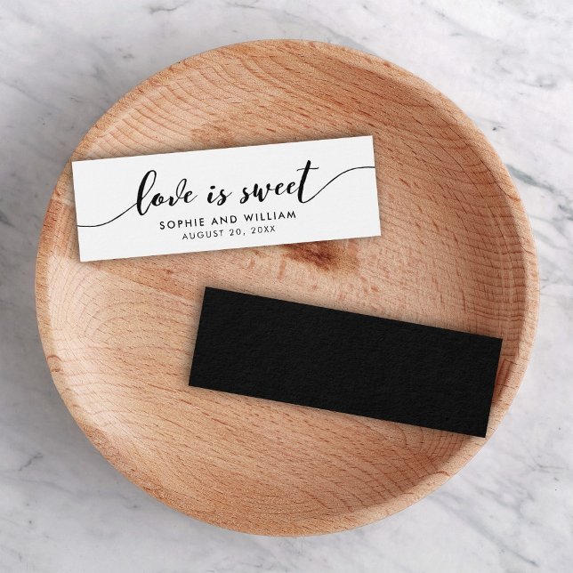 Slappna av Skriptet Bröllop Kärlek är Sweet Litet Visitkort (Skapare uppladdad)