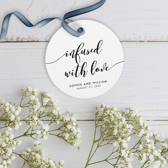 Slappna av Skriptet infunderat med Kärlek Bröllop Gåvor Etiketter (Skapare uppladdad)