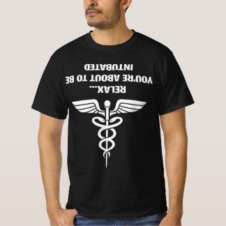 Slappna av vid andningsterapin Gift. T Shirt