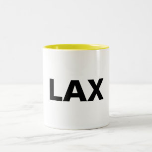 SLAPPT - Los Angeles flygplatsmugg Två-Tonad Mugg