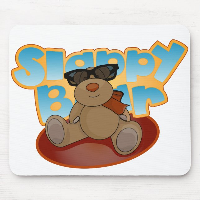 Slappy Bear Mousepad Musmatta (Framsidan)