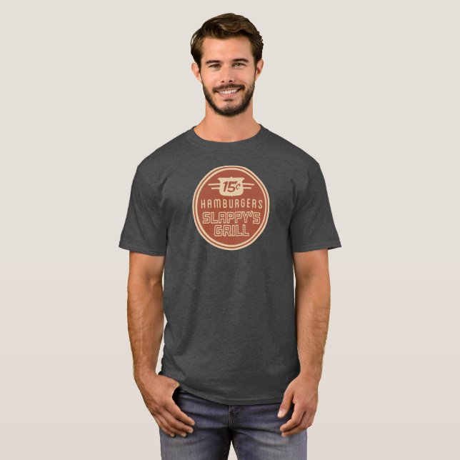 Slappys grillar tee shirt (Hel framsida)