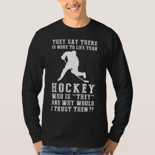 Slapshot & Skepticism: Frågar dem med Hocke T Shirt
