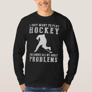 Slapshot to Laughn: Hockey Escape Vuxen Woes Tee